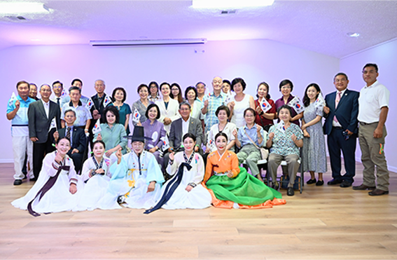 어스틴 한인회가 제79주년 광복절 경축식을 열었다.((사진제공=어스틴한인회 이옥이)