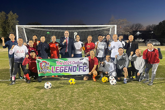 시니어 축구 동호회 ‘LEGEND FC’가 창단됐다.