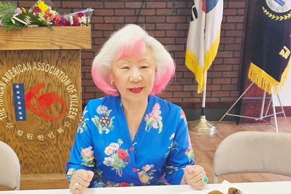 킬린 노인회 초대회장 김명애 씨