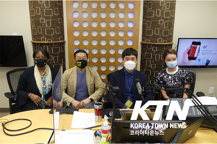 AM 730  DKnet 라디오 달라스 라이프에 출연한 사회운동가 일라인 캠벨, 조나스 박