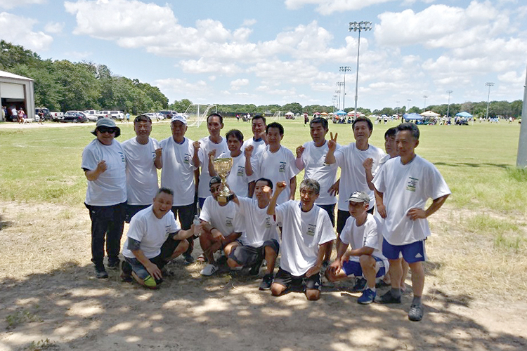 블루윙즈 축구회 회원들