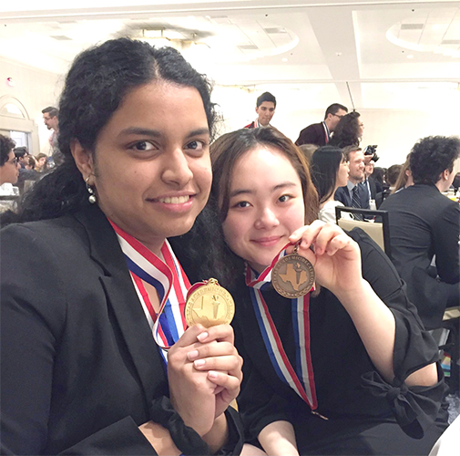 권세미 학생은 지난 해 샌안토니오에서 열린 Academic Decathlon 대회에 참가해 좋은 성적을 거뒀다.