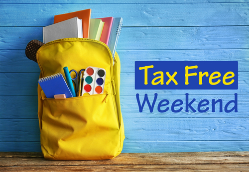 매년 열리는 세금 없는 주말(Tax-Free Weekend)이 올해는 8월 8일부터 10일까지 열린다.